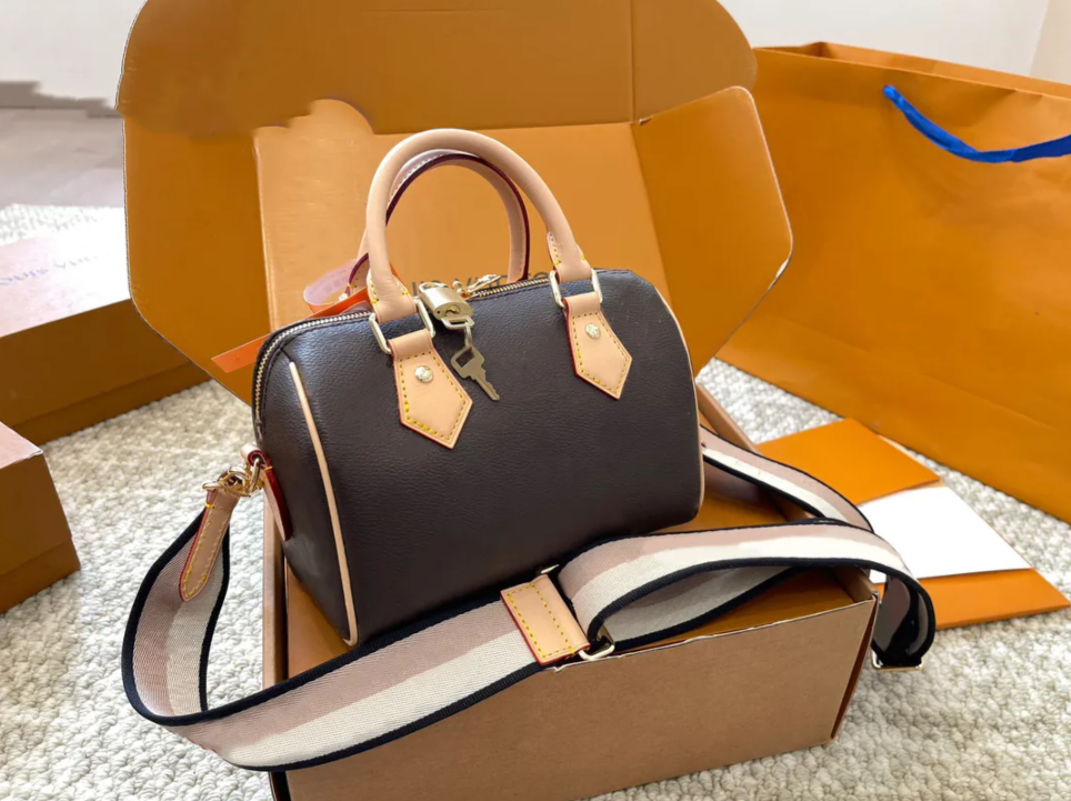 Designer nano speddy 20cm bag Women Shoulder Bag Leather sleek design Luxury Clutch Handbags Tote Crossbody Purses with box gift