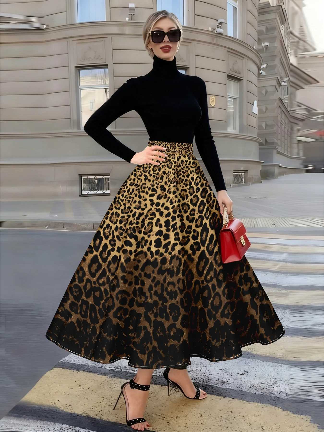 Skirt Skirts Women's A Line Casual High Waist Midi Skirt Summer Lightweight Pleated Skirt for Women Office Party Streetwear Spring W261017
