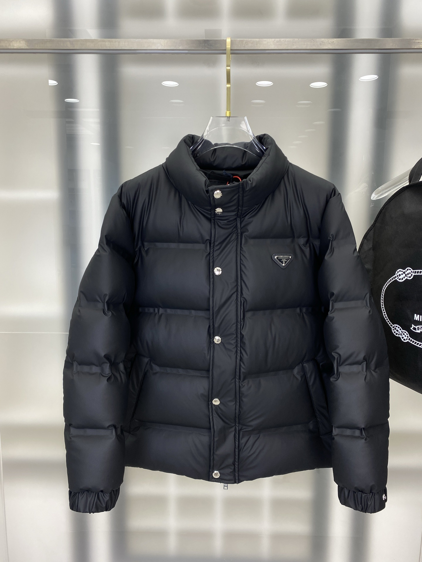 DUYOU Mens Puffer Jacket Down Jacket Unisex Puffer Coat Designer Jackets Warm Parka White duck down filling Winter Thick Fluffy Outerwear with Hood