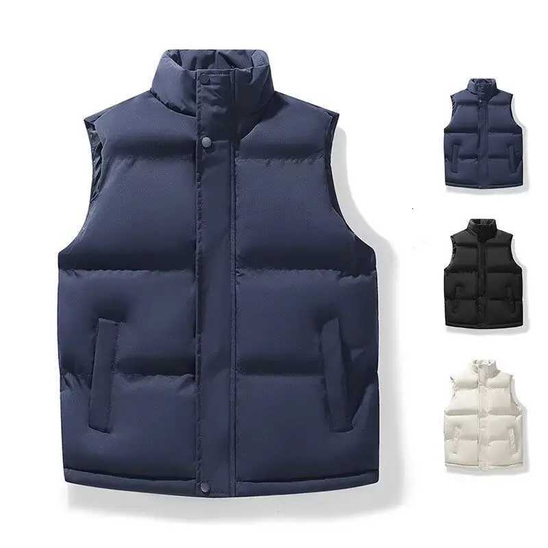 Vests 2026 New Men's Men's down Vest Autumn Winter Large Size Sleeveless Casual Thickened Men's Vest Fashionable Youth Active Style Z