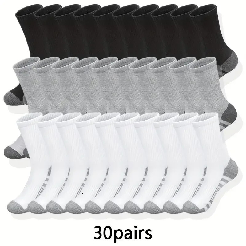 1030 Pairs of HighQuality Soft and Comfortable Men's Running Socks Summer Sweat Wicking Breathable Sports 261014
