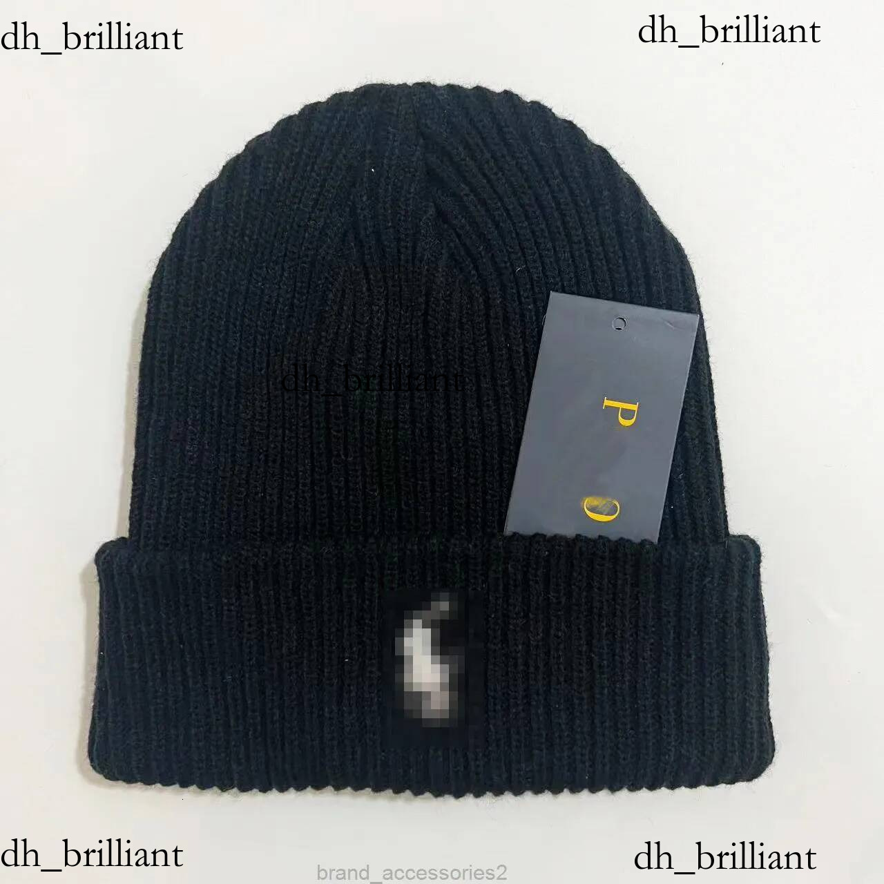Designer Beanie Warm Winter Knitted Hat for Women Men Girls Boys Classic Pony Horse Style High Quality Caps Hot