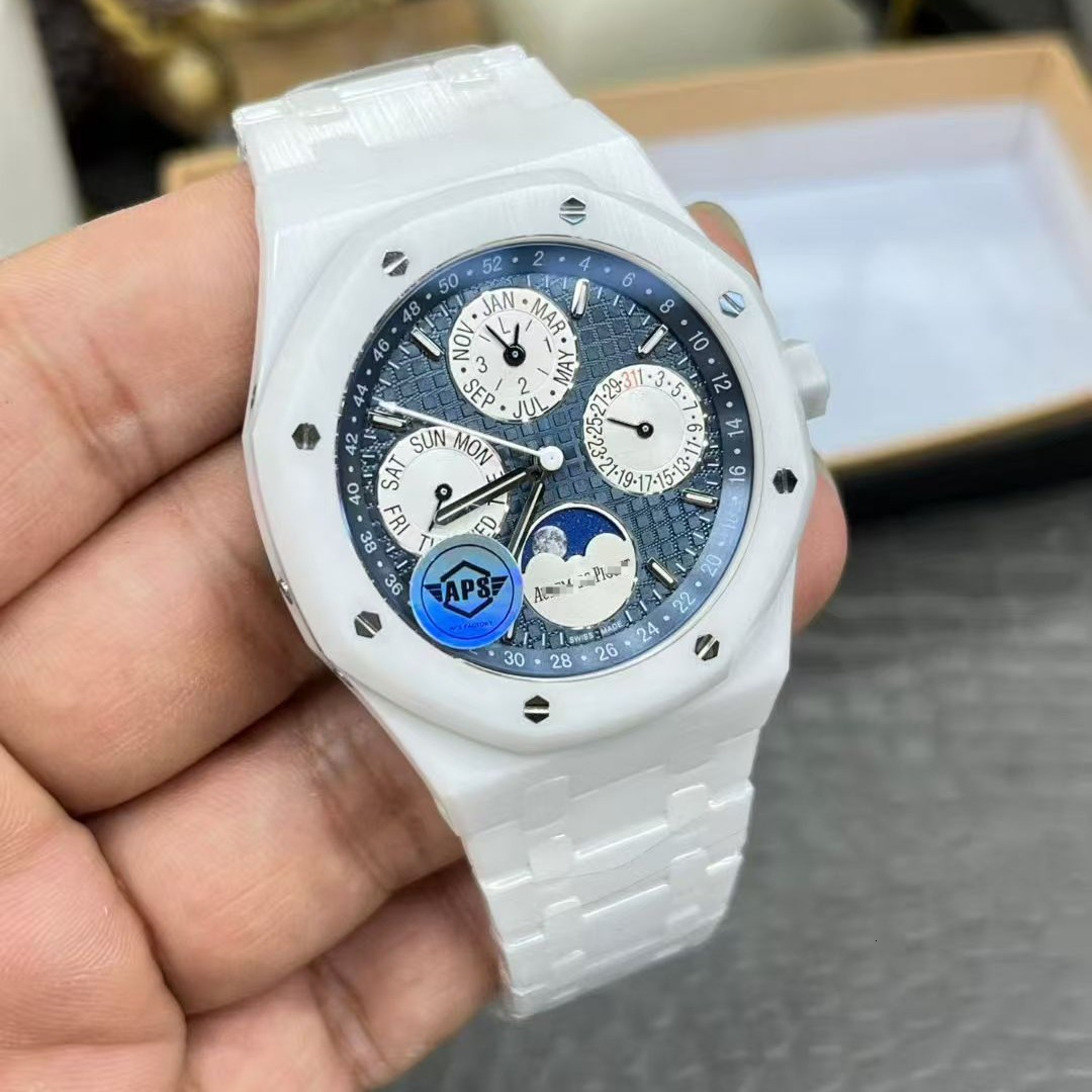 high quality adumars piget watch royaloak watch with box perpetual calendar automatic watch Functional New Men's Waterproof Luminous Quartz Wat