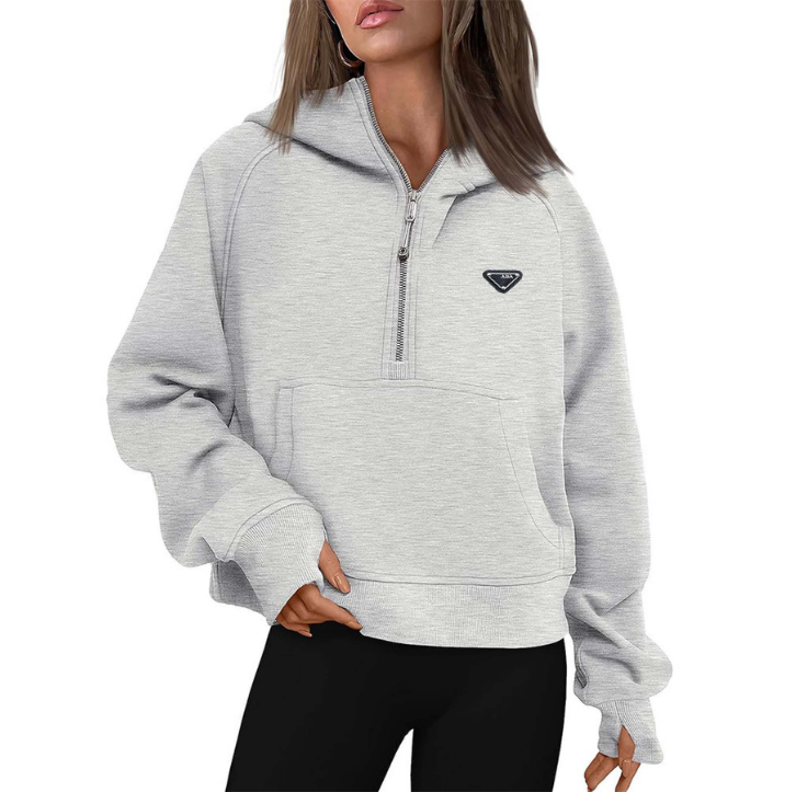 Womens Hoodies Sweatshirt Yoga Sports Brand Hooded Sweatshirts Designer Luxury Sports Pure Cotton Letter Mens Black White Sweatshirt High-quality