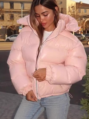 French-style winter new collection: fresh, gentle, casual, simple, versatile, fashionable, comfortable hooded puffer coat