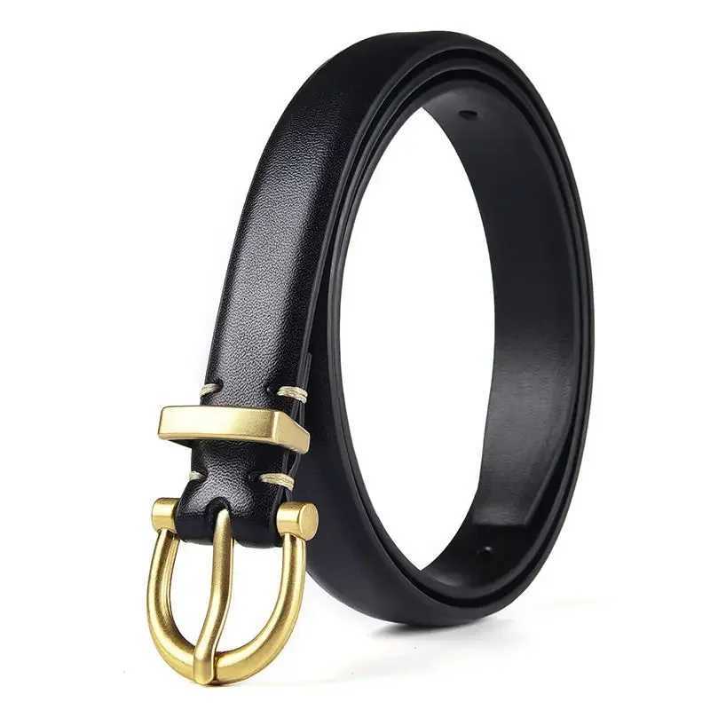 Genuine Luxury Designer Women Belt Leather Female Fashion Metal Belt Buckle Waisand 3 Colors High Quality Trend Belt Lady New M261016