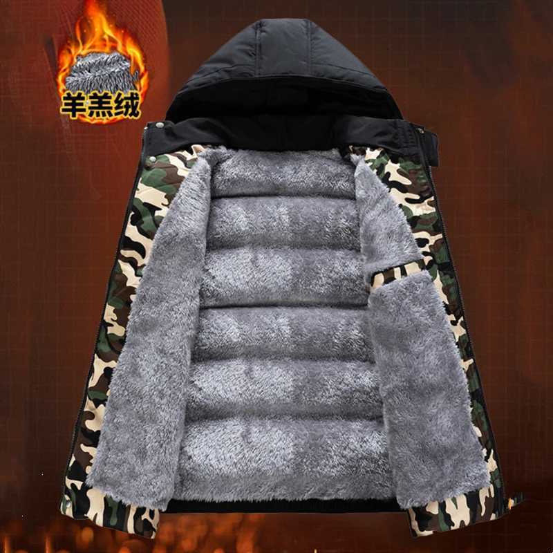 9xl 10xl Men's 8xl Vests Fleece Liner Sleeveless Jacket Men Thicken Cotton Vest Hat Hooded Warm Winter Plus Size Casual Waistcoat MaleW261017
