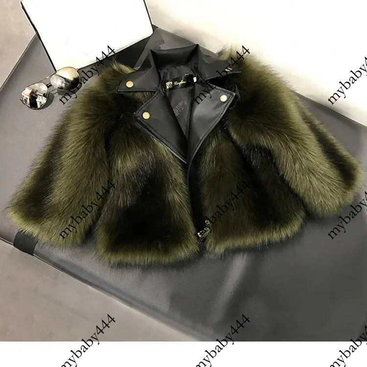 Children Clothing Autumn and Winter Faux Fur Coat for Boys Girls Warm Thick Babies Fluffy Cotton 251009