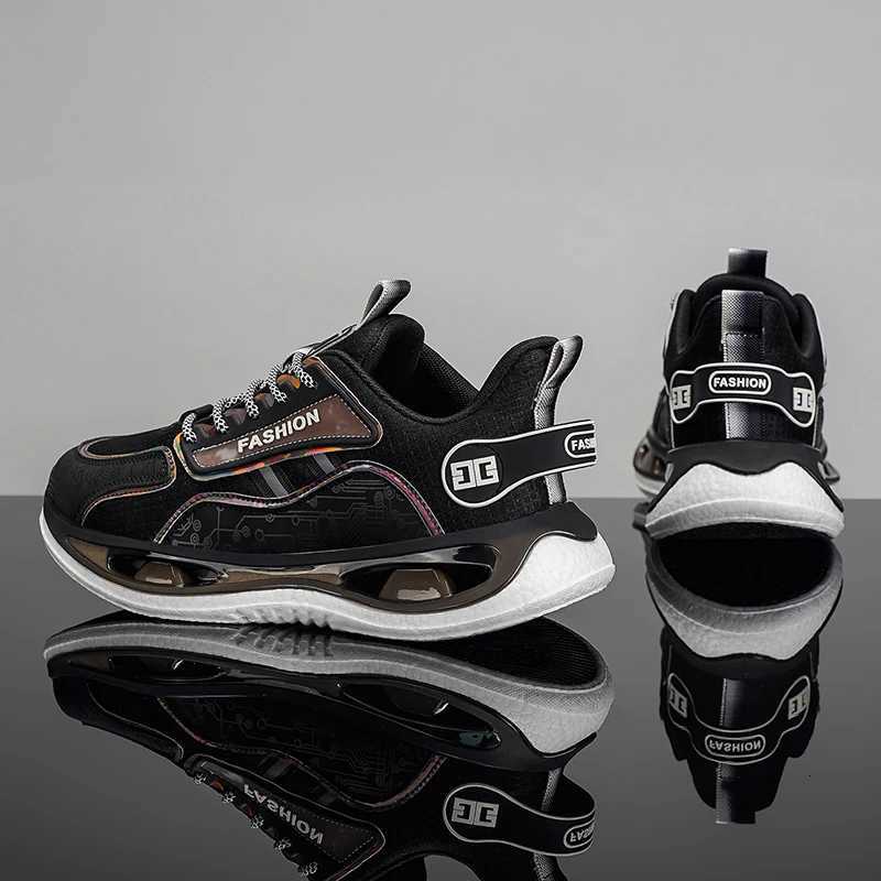 Casual Shoes Men's Shock-Absorbing Light Casual Sneakers Spring Summer Soft-Sole Breathable Outdoor Racing Running Shoes Student Speed Sports H