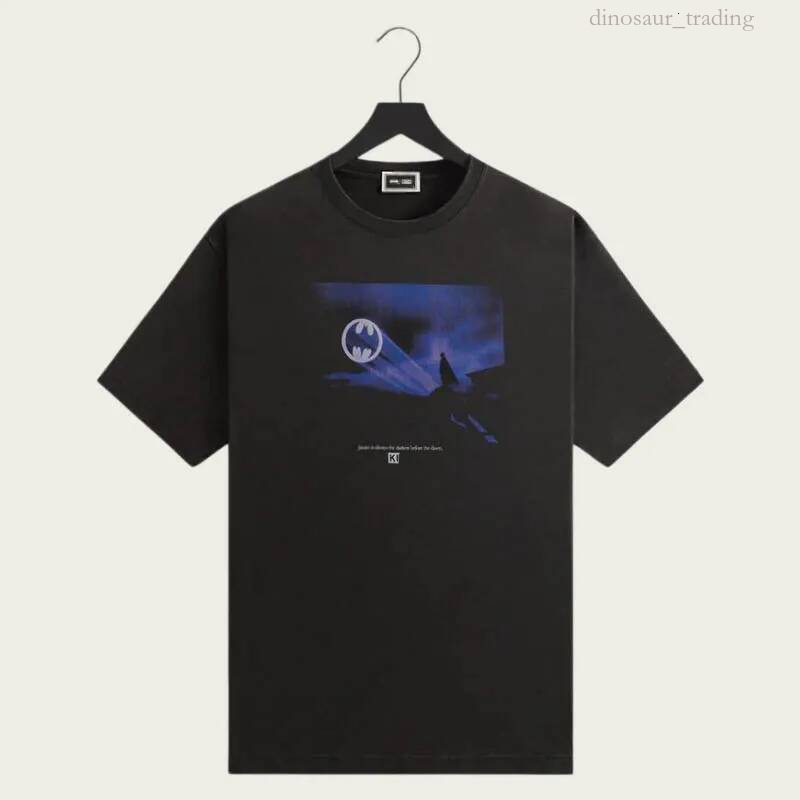 Kithity Tshirt Tee Designer Shirts New Payment Streetwear Summer Street Outfit High Quality Hommes Luxury Men Loose Casual Black Sport 12d