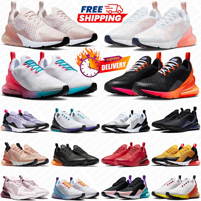Free shipping designer sneakers Running Shoes 270 270s for men women White Blue Grey classic Low Breathable fashion outdoor sports trainers sneaker