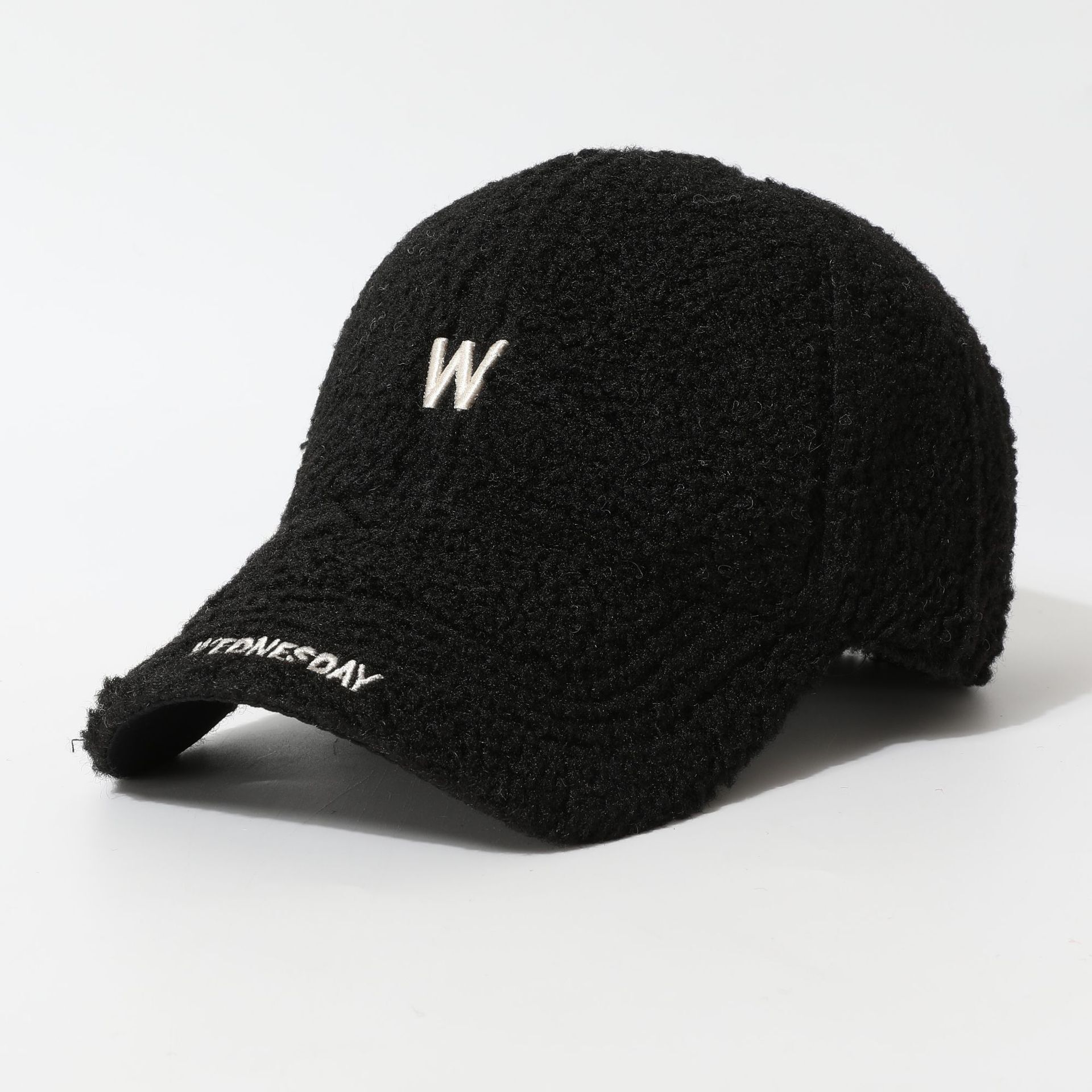 New Fall And Winter Style Insulated Cap Oversized Warm Sheepskin Earmuffs Baseball Cap Suitable For Both Men And Women, Winter Protection Plush Duck