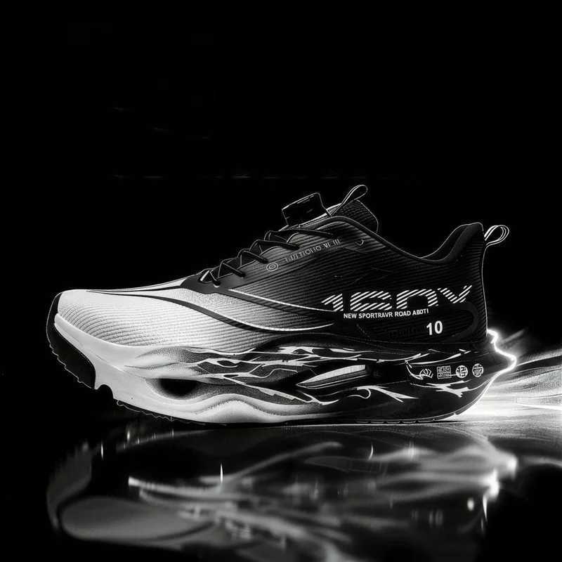 Casual Shoes Men Propulsive Carbon Plate Racing Shoes Breathable Wide Fit Energy Return Marathon Sneakers Cushion for Women Running Trainers H261016