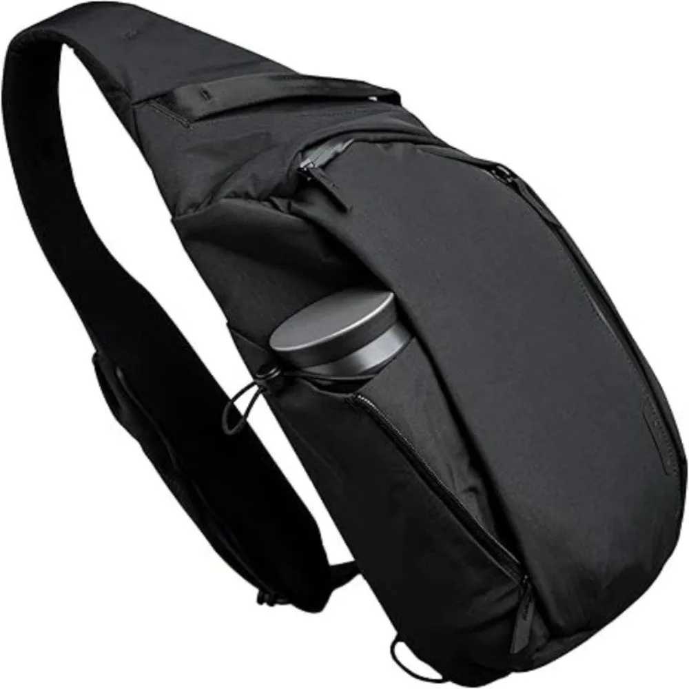 Cross Body High Quality Simple Crossbody Bag Casual Solid Color Sling Backpack with Water Bottle Pocket Chest Bag Outdoor Sport H261016