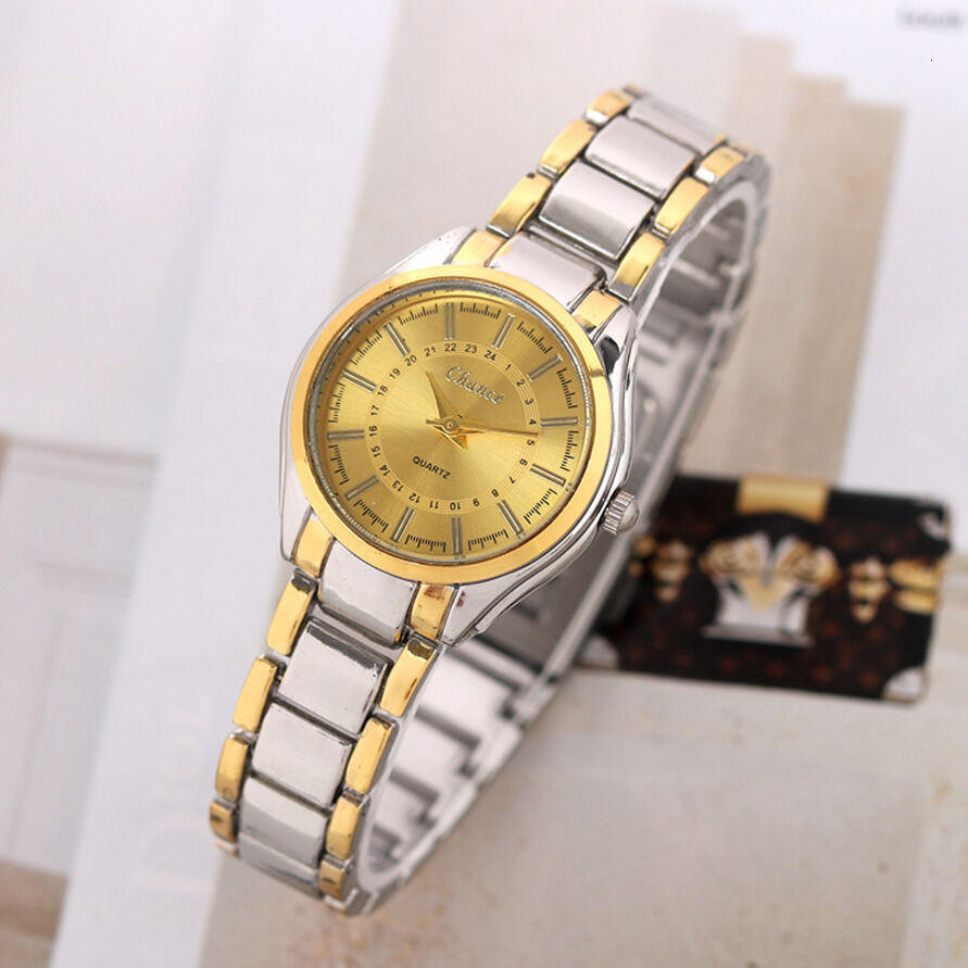 z Wrist Watch Gold New Watches Wholesale, Round ladies Small Dial With Stripe Markers, Elegant Korean-Style Fashion Women's ljh456