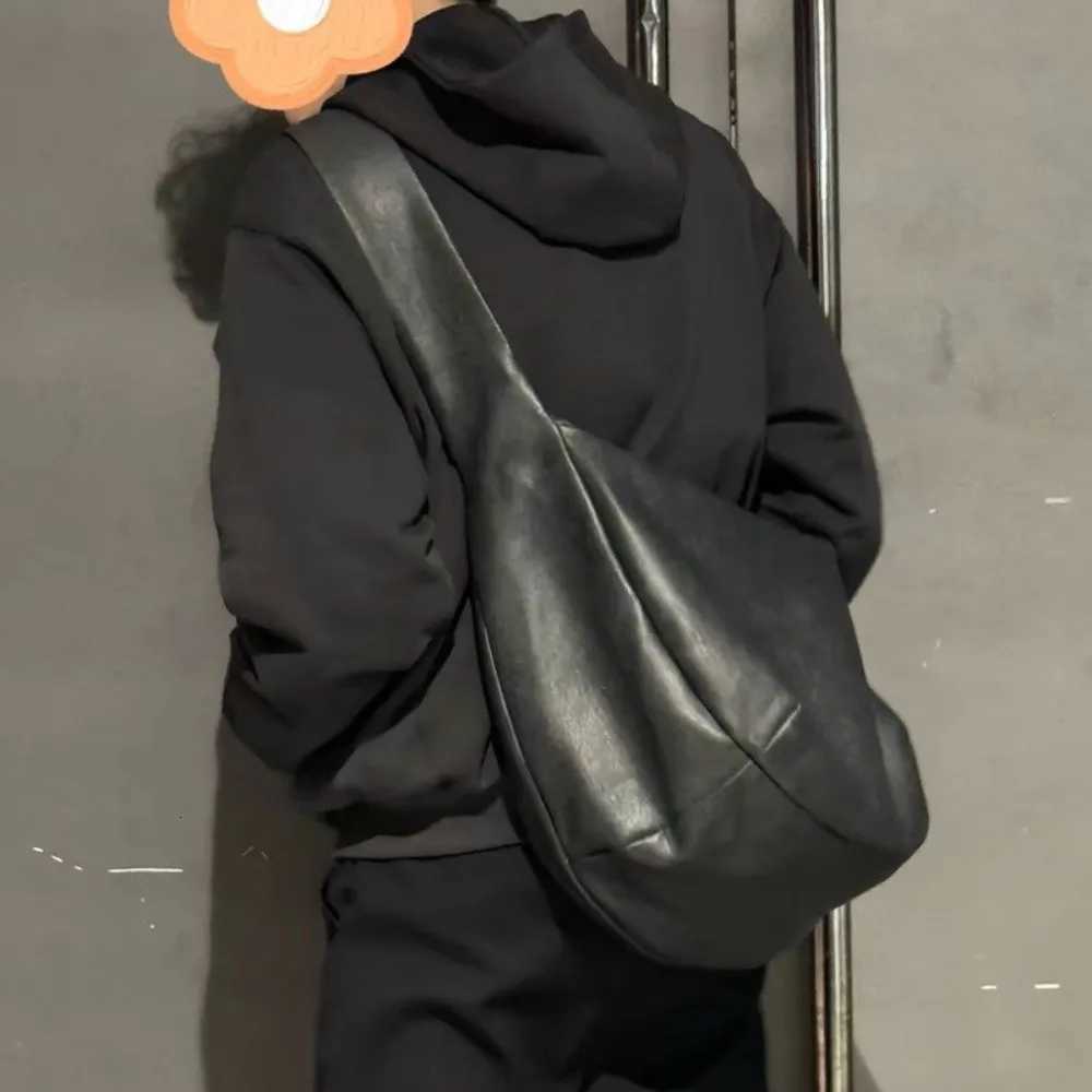 Cross Body Vintage Style Men's Crossbody Bag PU Leather Large Capacity Messenger Bag Large Size Lightweight Handbag Daily Use H261016
