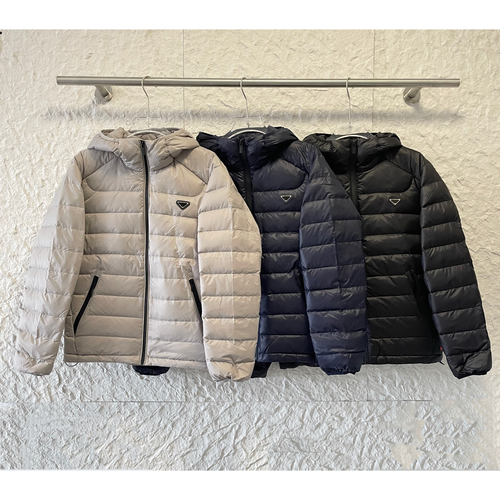 Puffer Jacket Mens Designer Jacket Winter Down Jackets Zipper Outerwear Clothing Women Windbreaker Thick Warm Pony Embroidered Hooded Horse Coat L-4