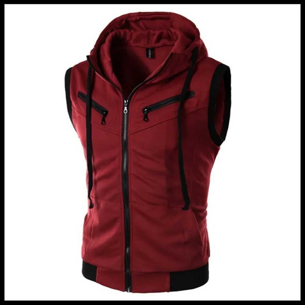 Wool Men's Vests Spring New Vest Warm Men's Sleeveless Retro Casual Pullover Men's Slim Men's Versatile Daily Clothing TopsW2610