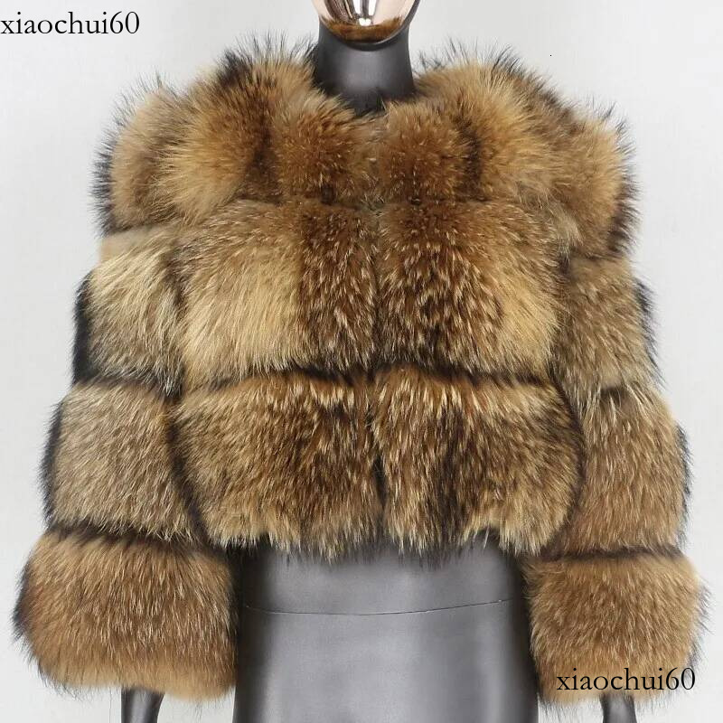 New Winter Faux Fur Women's Coat Patchwork women Multi color design Short faux fur coat Sizes S to 4XL v2