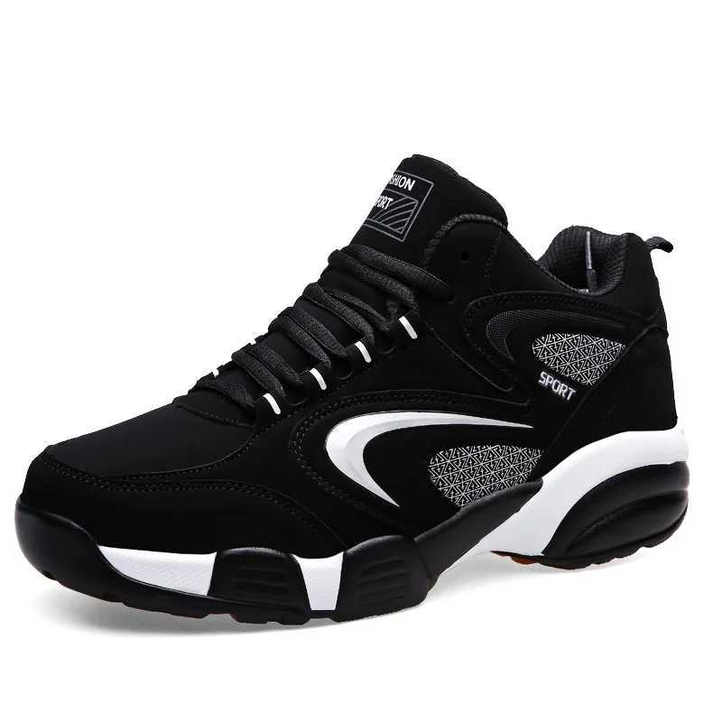 Casual Shoes Men's Snow Boots Winter Warm Couple Casual Sneakers Fashion Leather Outdoor Sport Running Tenis Men Non-slip Big Size 48 Trainer H