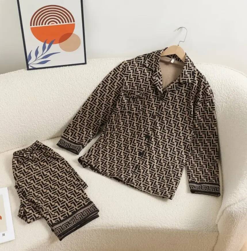 Women Pajamas Women's MEN Sleepwear Spring Autumn Satin Silk Pajamas For Women loungewear Fashion Long Sleeve Pants High Grade Elegant Comforta