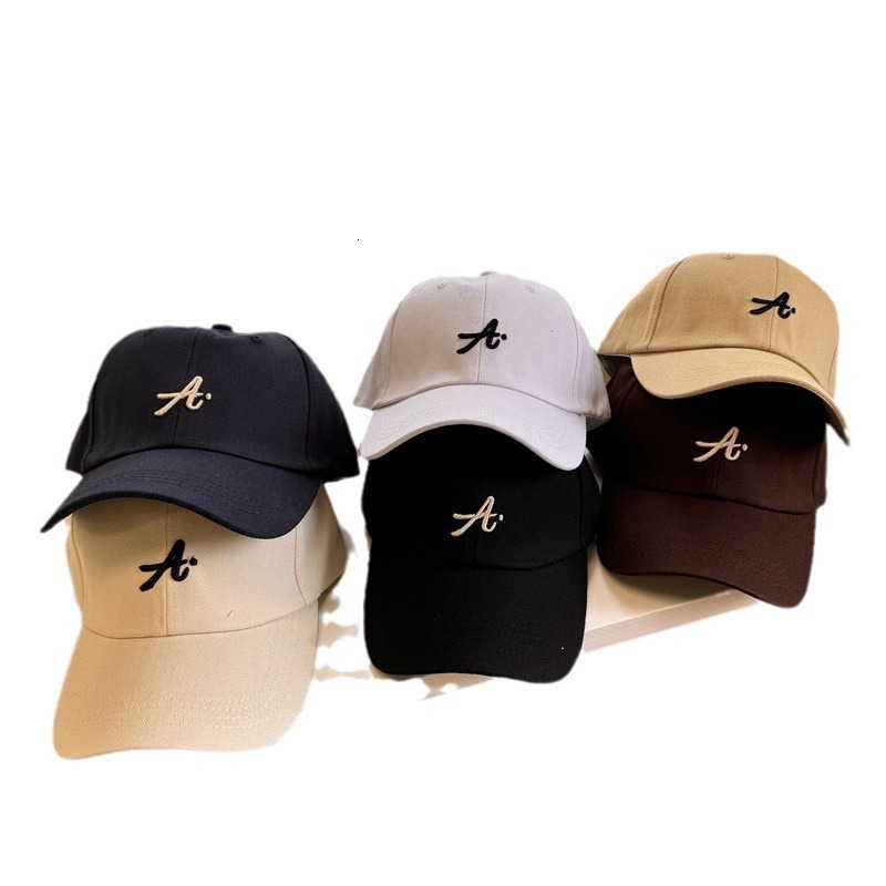 Summer Hat Soft Top Baseball Sun Protection Duckbill Cap Ins Trendy Brand Men's Fashion