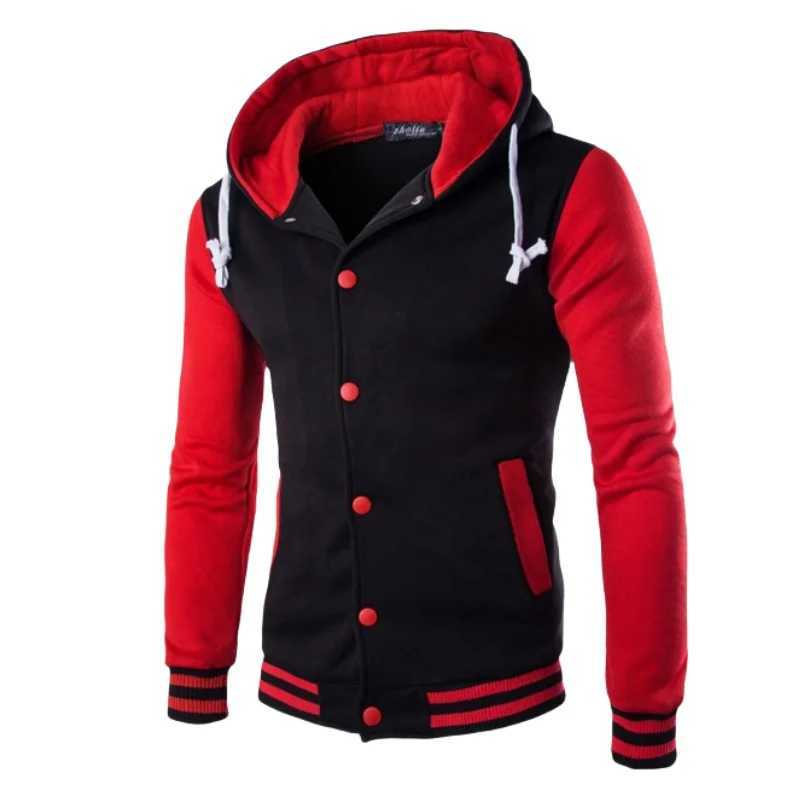 Jackets Men's Hoodies Sweatshirts Men's New 2025 Mens Baseball Hoodie Casual Sweatshirt For Women Fleece Hooded Spring and Autumn Outcoat