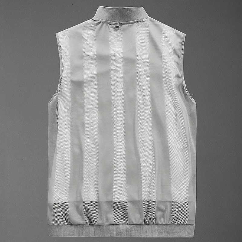 Vest Men's Mesh Vests Summer Men Sleeveless Gym Running Waistcoat Quick-Drying Breathable Jacket Outdoor Climbing Fishing Vest Men ClothingW261