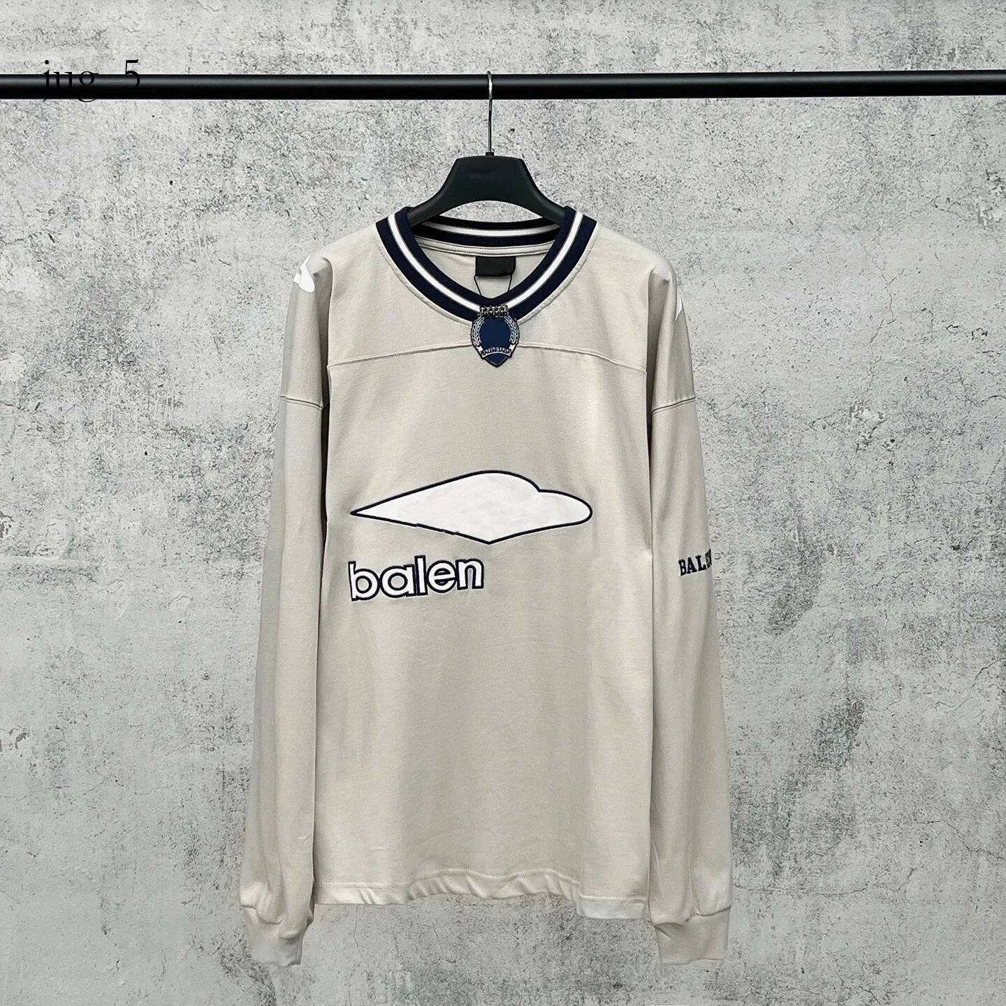 baIeniagag Designer Men Sweatshirts Women Embroidery Hooded Jacket Students Casual Clothes Unisex Pullover Hoodies Coat bal hoodie 594
