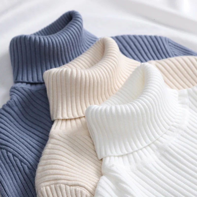 Heliar Women Fall Turtleneck Sweater Knitted Soft Pullovers Cashmere Jumpers Basic Sweaters For 2026 Autumn Winter 261008