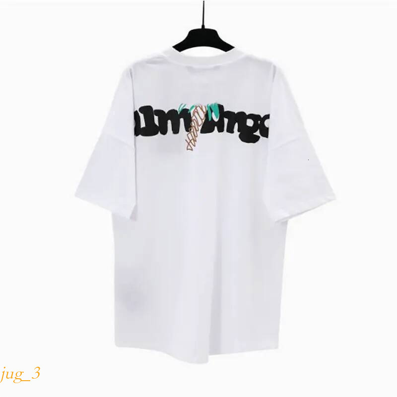 palm track suit T Designer Shirts Mens Womens Luxury Fashion Oversized Short Sleeve Tshirt Hip Hop Street Style Loose Casual Tops c36