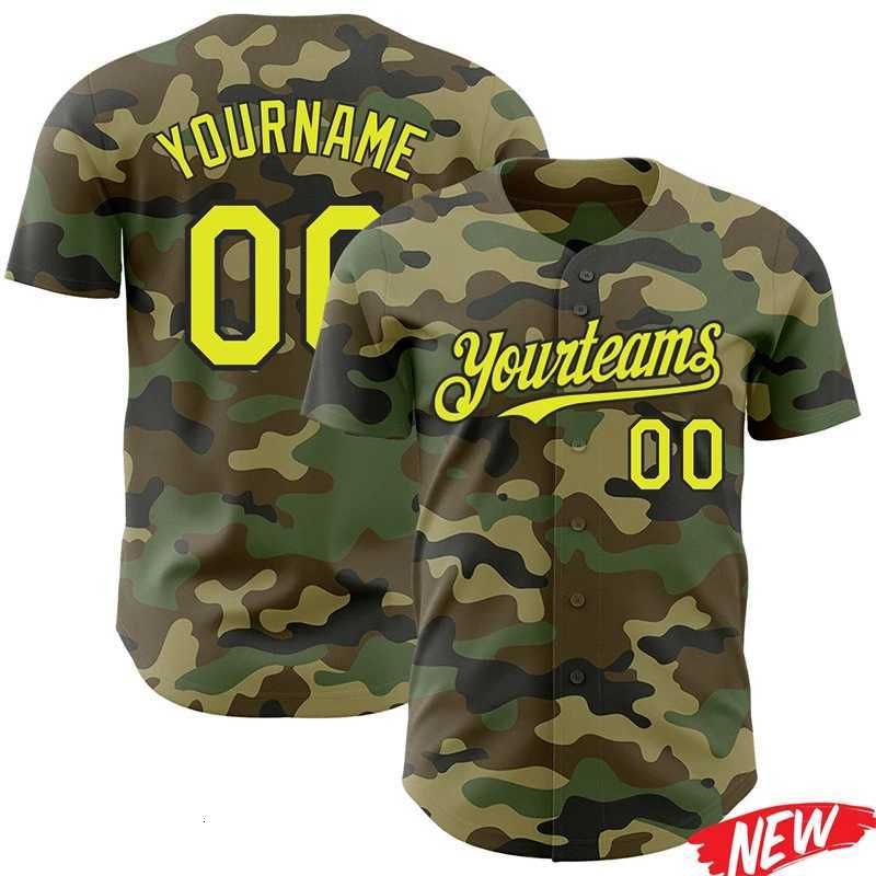 T-Shirts Men's Casual Shirts Men's Custom Design Camo Baseball For Men Personzed Team Name Number Sports T Shirt Summer Outdoor Quick Dry