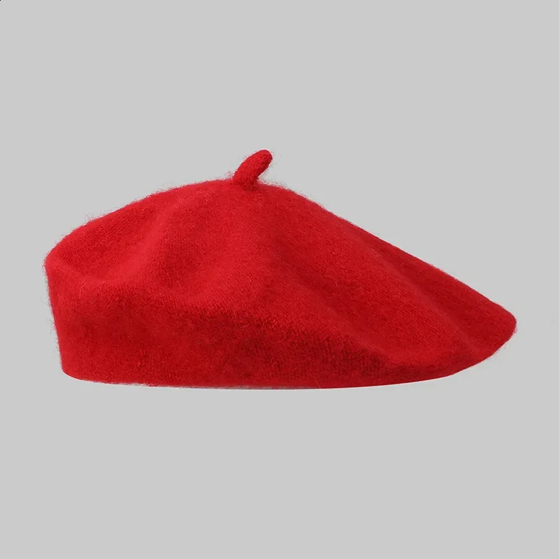 Winter Women Wool Berets French Artist Style Warm Hat Retro Plain Beret Solid Color Elegant Lady All Matched Autumn Caps261016