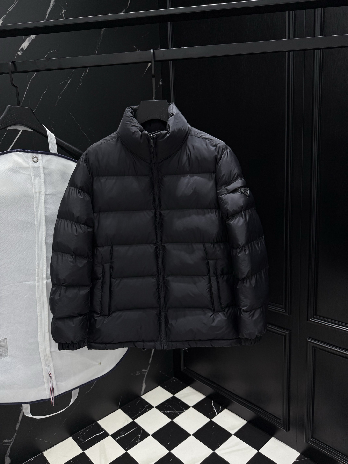 DUYOU Mens Puffer Jacket Down Jacket Unisex Puffer Coat Designer Jackets Warm Parka White duck down filling Winter Thick Fluffy Outerwear with Hood
