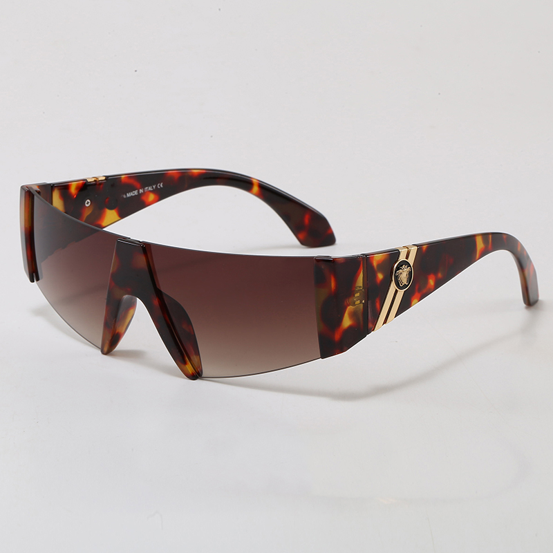Designer Sunglasses Sports Mens Women Gold and Silver Frameless Metal Round Oval Optical Frame Black Grey Blue Transparent Lens Sun Eyewear Fashion