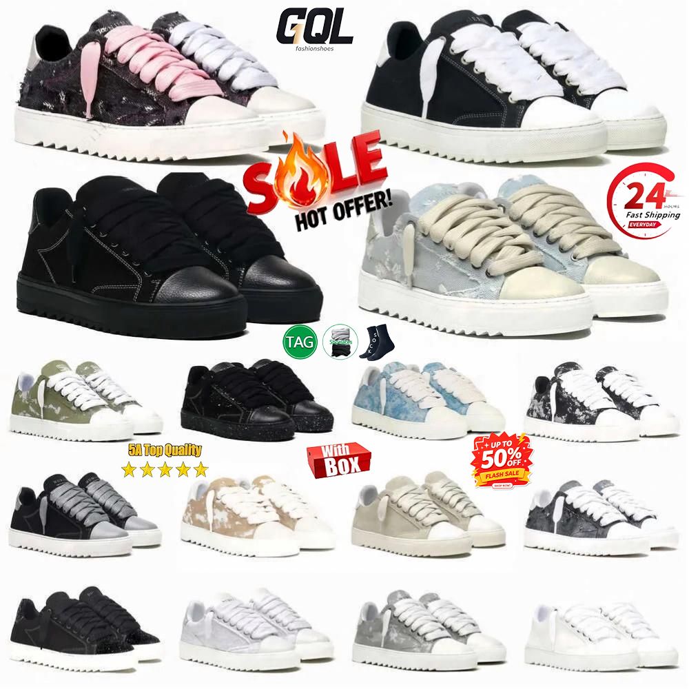 Designer men women trainers luxury shoes Vintage Black White Tie-Dye All Black Olive Green Camel Khaki Numeris Atelier Trainers Casual shoe Skateboa