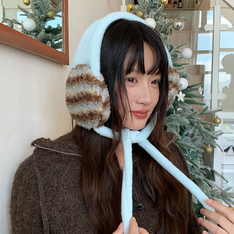 Korean Style Plush for Women Winter Cold Protection Warm Versatile Covers Cycling Warmers Northeast Travel Muffs Ear Bags