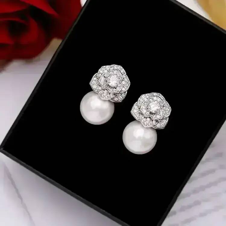 lry Women Suspended Dangle Drop Long Hanging Earrings & Ear Ornaments Luxury Brand Designer Jewelry Korean Japanese New Style F