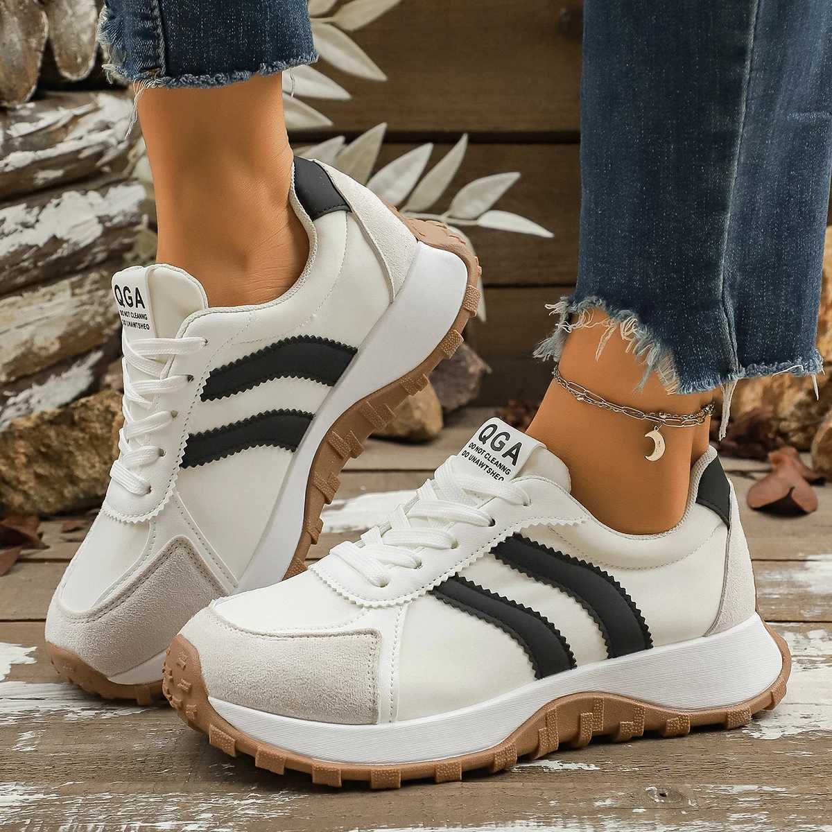 Casual Shoes Spring Thick Bottom Women Sneakers Summer Casual Patchwork Women's Sneakers Outdoor Casual Comfortable Shoes Ladies H261016