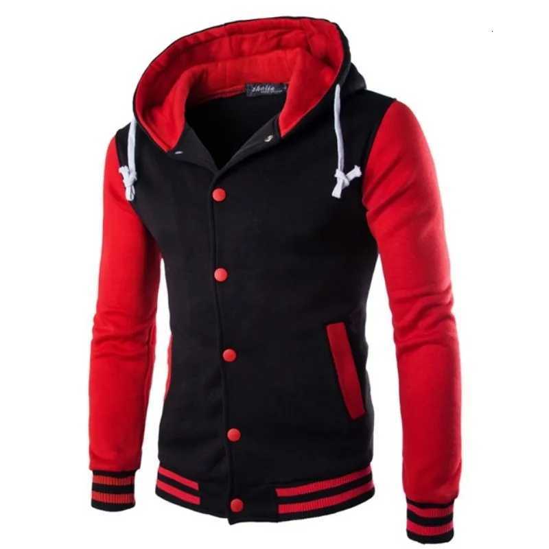 Jackets Men's Wool Blends Men's Men'S Baseball Printed Custom Name Outdoor Leisure Sports Youth Student Hooded Sweater CoatW261017