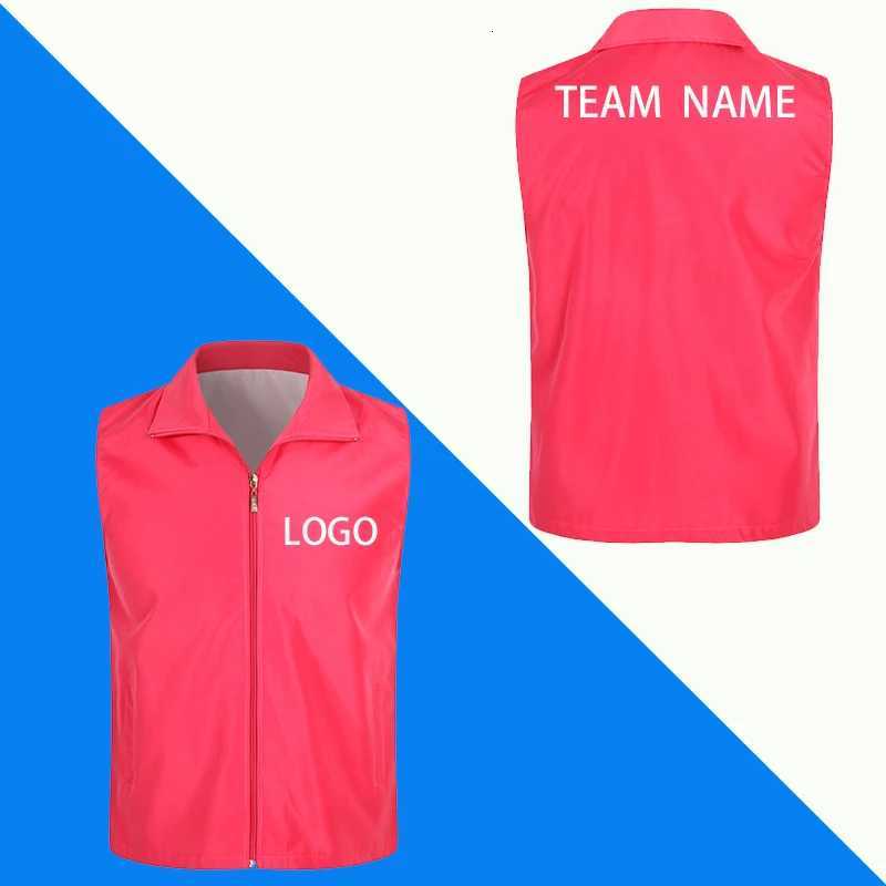 new Summer Men's style Vests sleeveless thin breathable vest universal men and women can wear custom printed brand textW261017