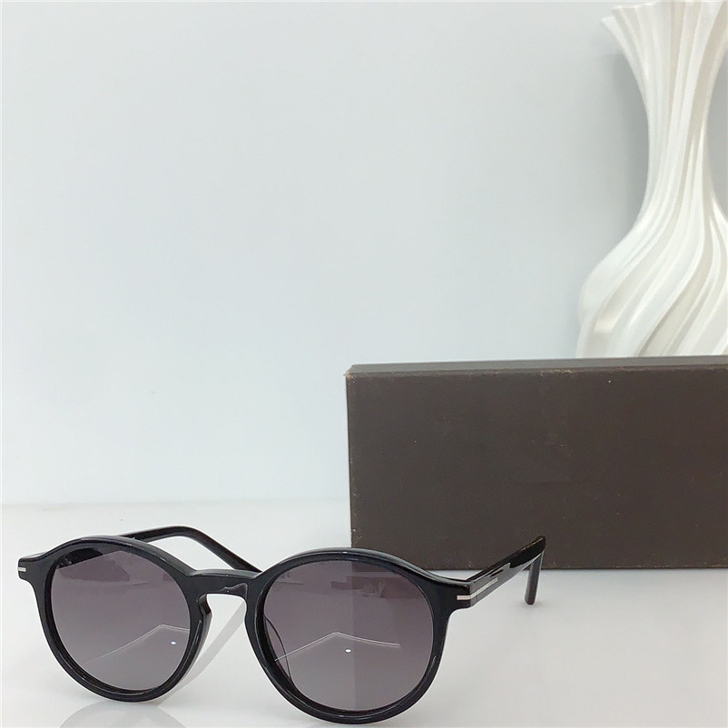 New fashion design classic round sunglasses 1331 acetate frame retro shape simple and popular style versatile outdoor UV400 protection eyewear