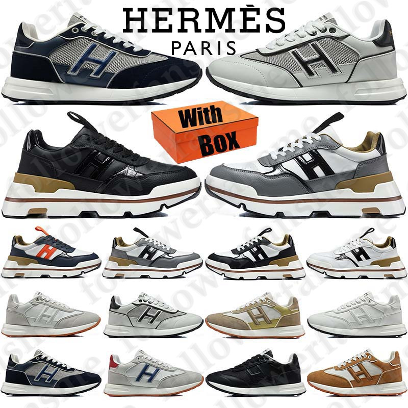 Free Shipping With Box Designer hermemen her hershoes sneakers Sport Shoes for mens womens chaussures schuhe scarpe trainers d h gate baskets luxury
