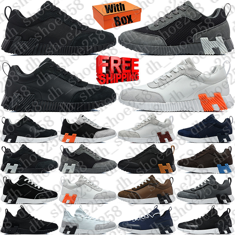 Free Shipping With Box Designer hermemen her hershoes hermebouncing bouncing sneakers Sport Shoes for mens chaussures schuhe scarpe trainers d h gat