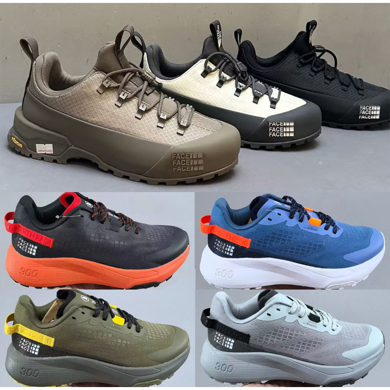 North Norway TNF 300 Thick Soled Low Trail Hiking Sneaker men Women VECTIV Verto heighten sport shoes Casual Trainer Mens Designer Shoe jnr redshoes