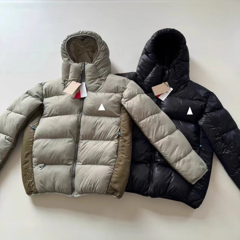 Designer Mens Warm Puffer Jacket Men Down Parkas Jackets Coats Puffer ACG Jacke Tman Peak Doudoune Embroidered Long Sleeve Coat Zipper Fill-down Sto