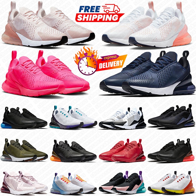 Free shipping designer sneakers Running Shoes 270 270s for men women Red Blue classic Low Breathable fashion outdoor sports trainers sneaker 36-45
