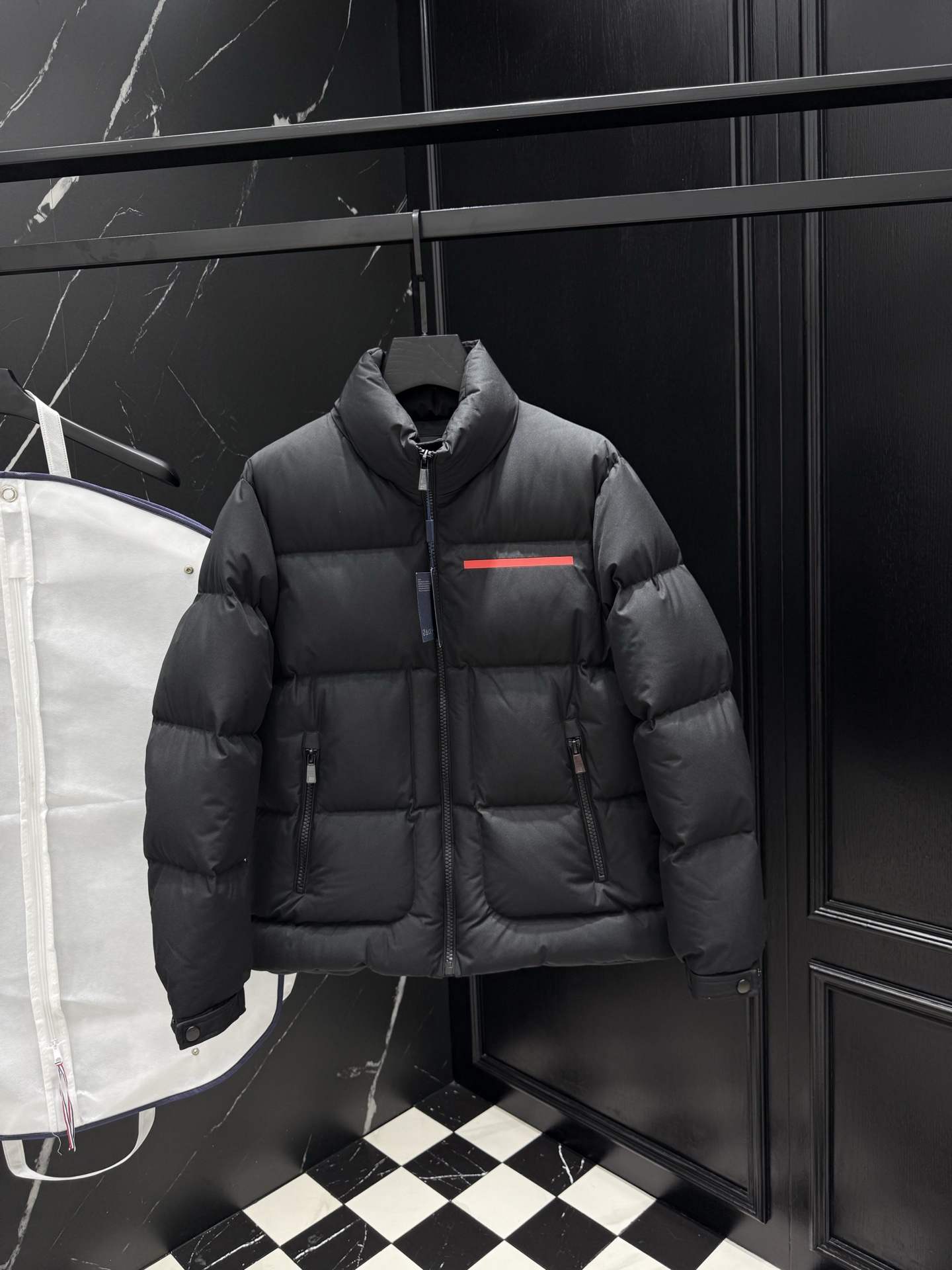 DUYOU Mens Puffer Jacket Down Jacket Unisex Puffer Coat Designer Jackets Warm Parka White duck down filling Winter Thick Fluffy Outerwear with Hood