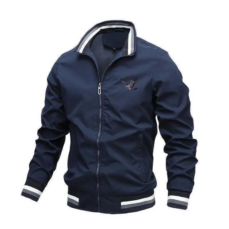 Jackets New style casual Men's jacket - Spring/Summer sportswear - Pure color baseball shirt - Lightweight flight jacket for menW261017