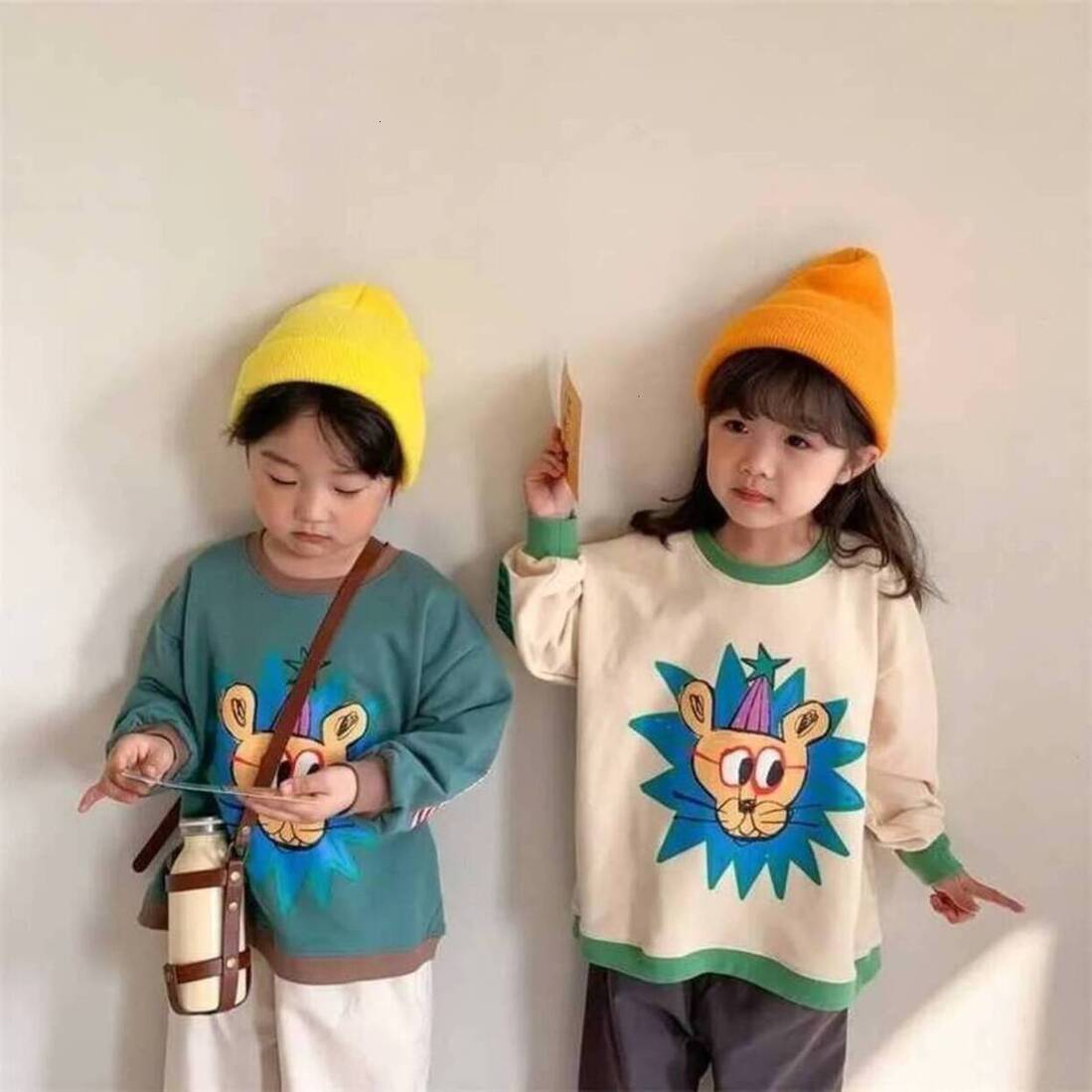 Girls Hoodie MILANCEL Spring Kids Clothes Korean Girl And Boy Long Sleeve Car